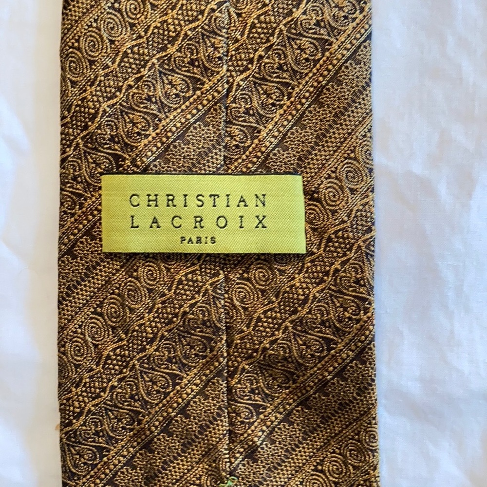 Christian LaCroix tie